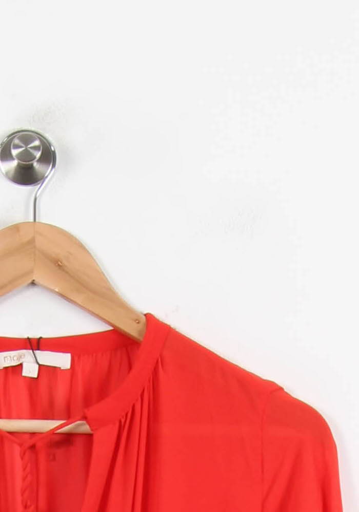 Robe Volantée Rouge - Taille S/36