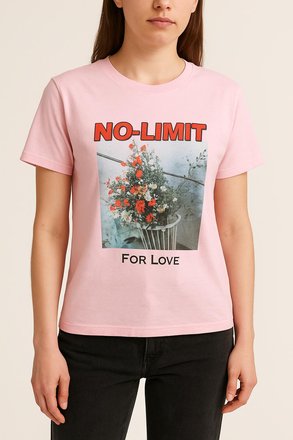 Tee-shirt Rose - Taille S/36