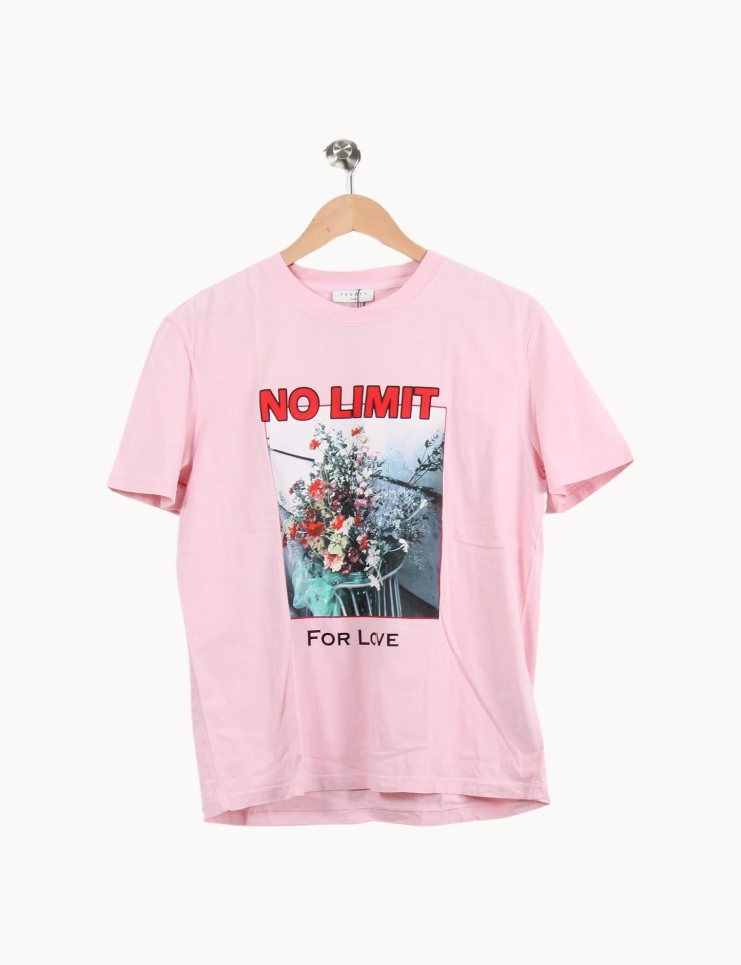 Tee-shirt Rose - Taille S/36