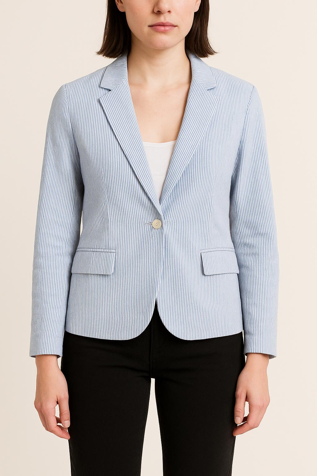 Blazer Bleu et Blanc - Taille M/38