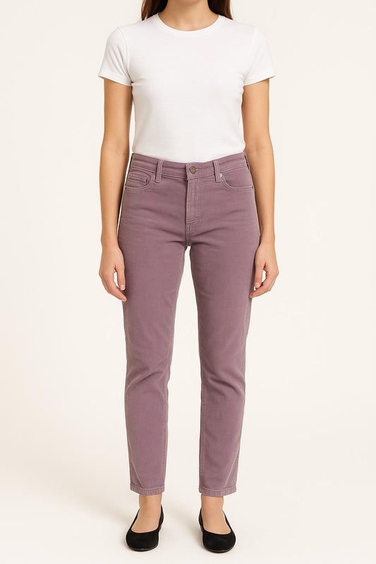 Pantalon Velours Rose - Taille XS/34