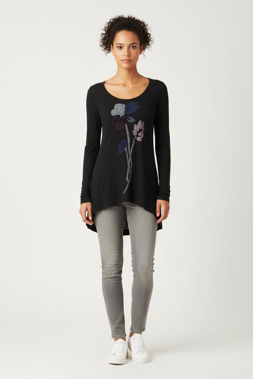 Tunique Noire - Taille S/36