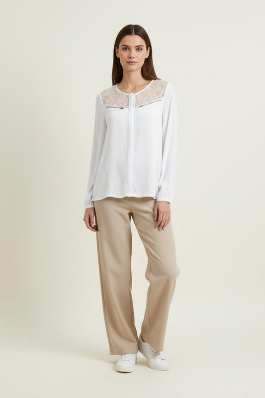 Blouse Blanche - Taille T.U.