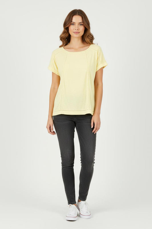 Tee-shirt Jaune - Taille M/38