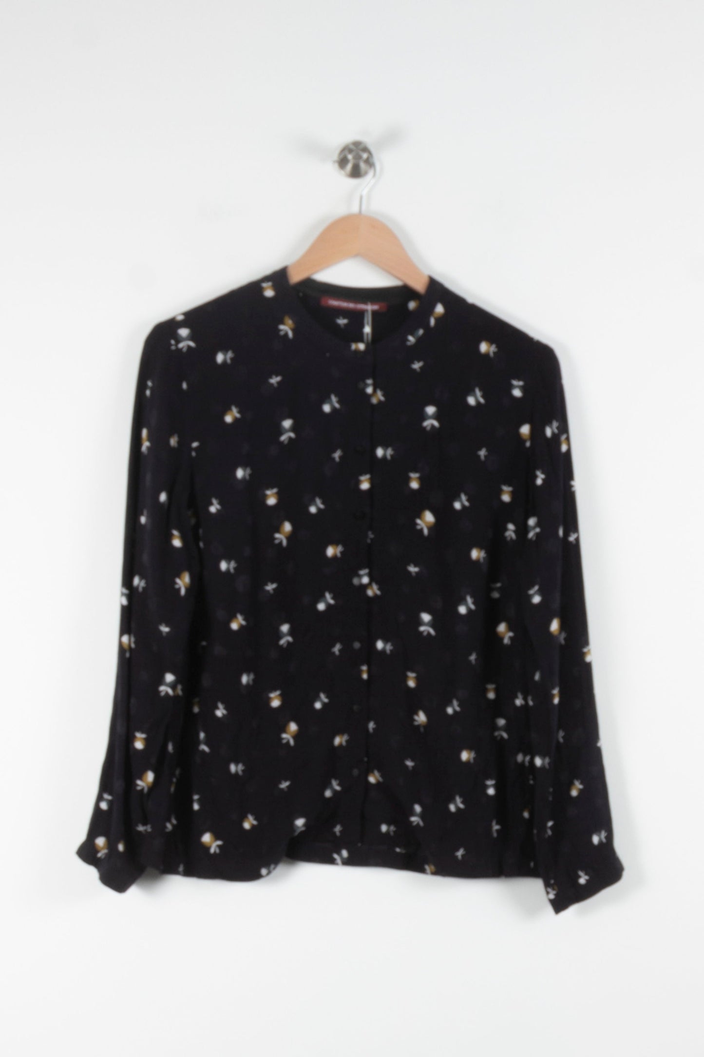 Blouse Noire et Blanche - Taille M/38