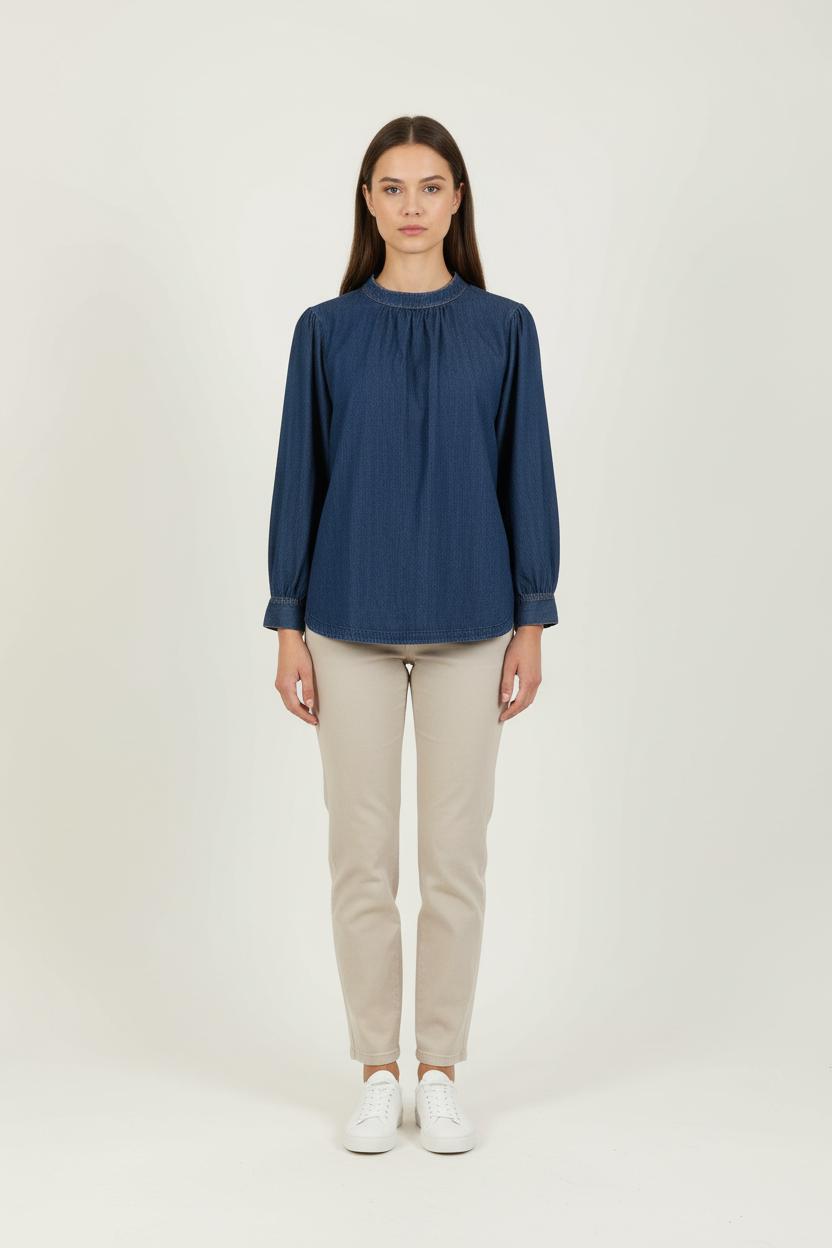 Blouse Bleue - Taille S/36