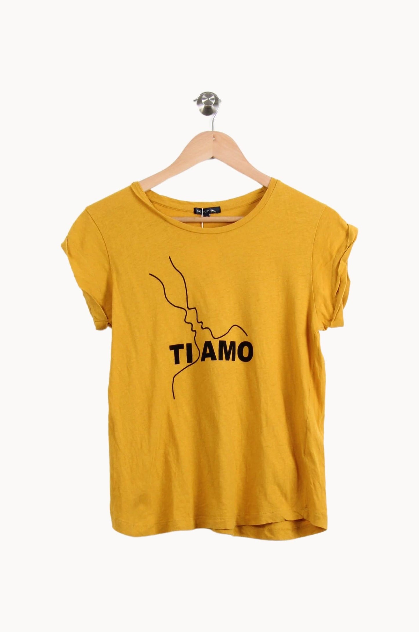 Tee-shirt Jaune - Taille XS/34