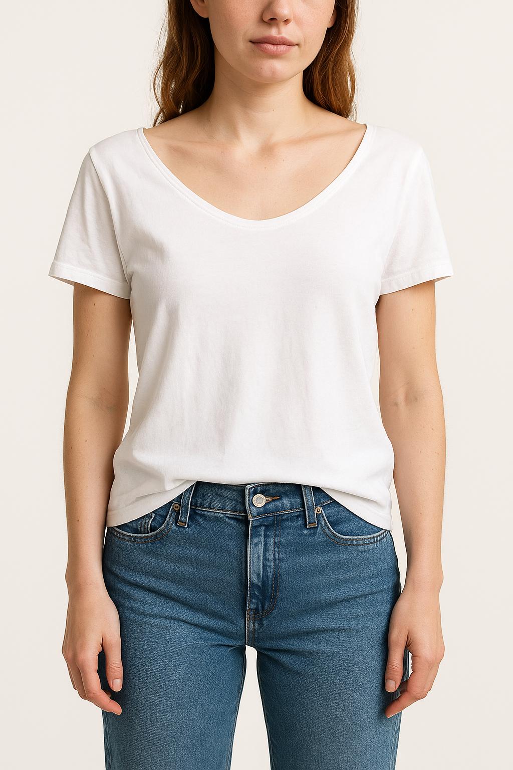 Tee-shirt Blanc - Taille XS/34