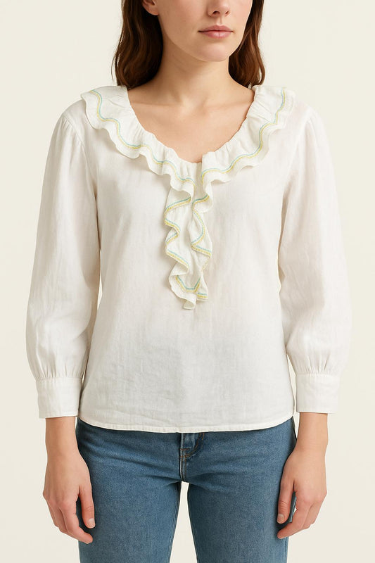 Blouse Blanche - Taille S/36