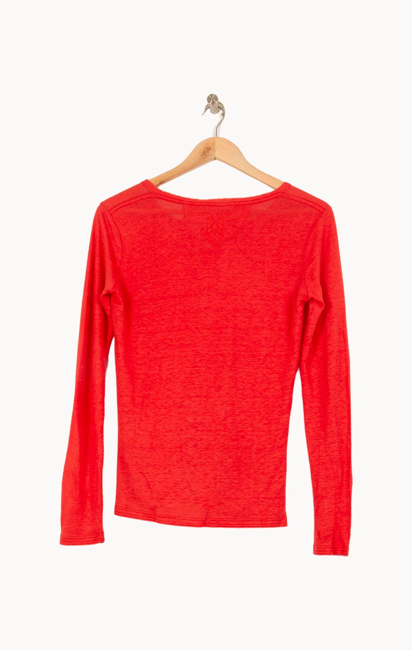 Tee-shirt Rouge - Taille XS/34