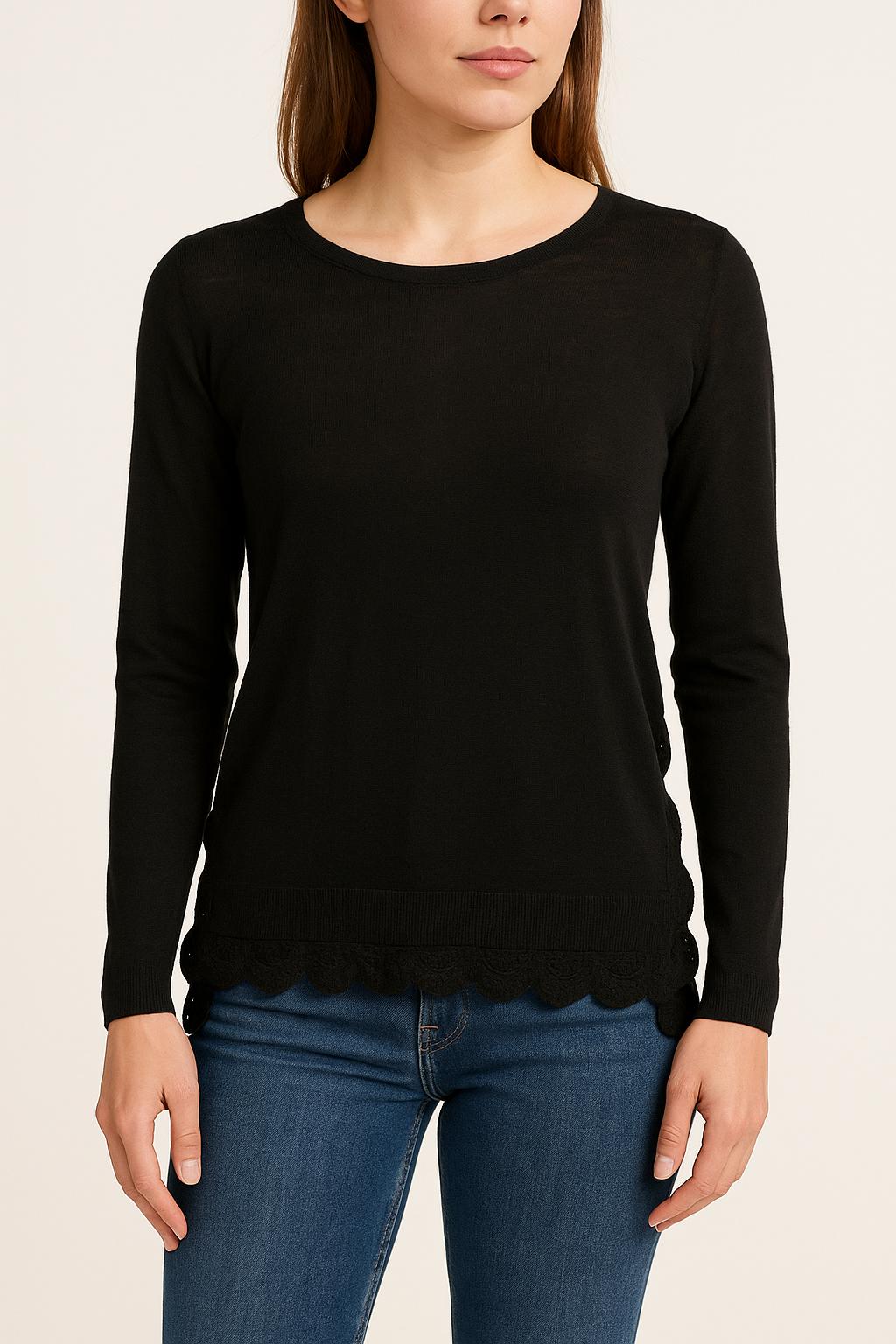 Tee-shirt Noir - Taille S/36