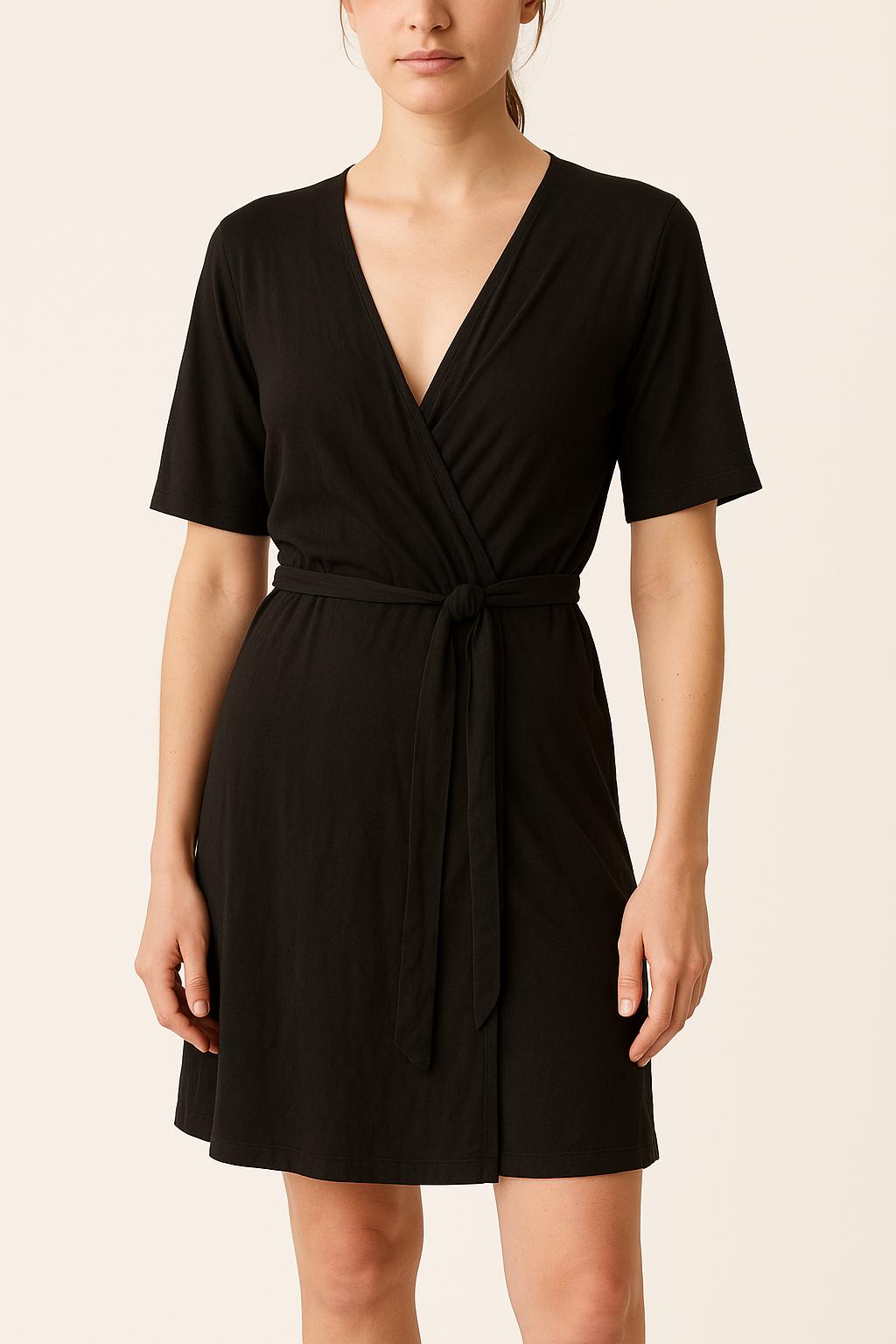 Robe Portefeuille Noire - Taille S/36