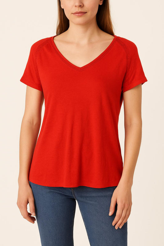Tee-shirt Rouge - Taille M/38