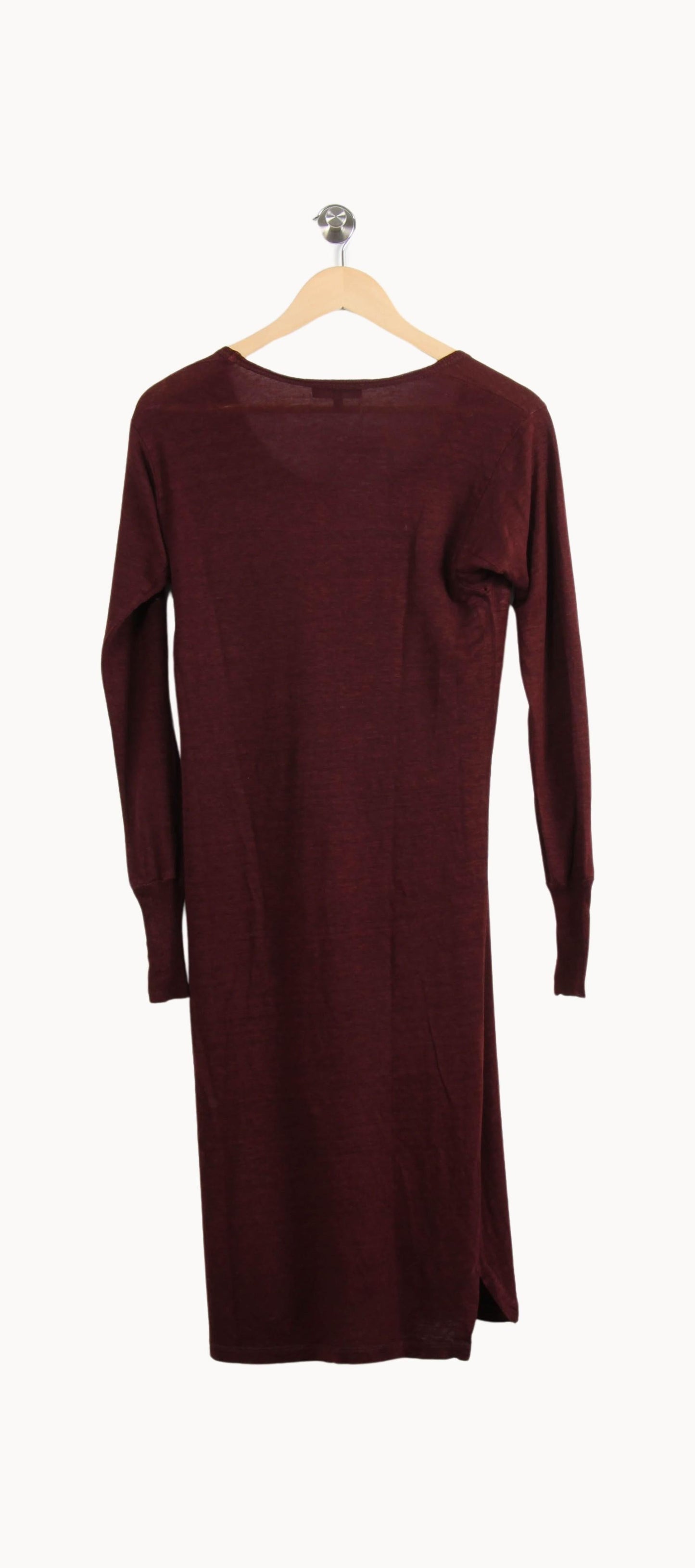 Robe Longue Bordeaux - Taille S/36