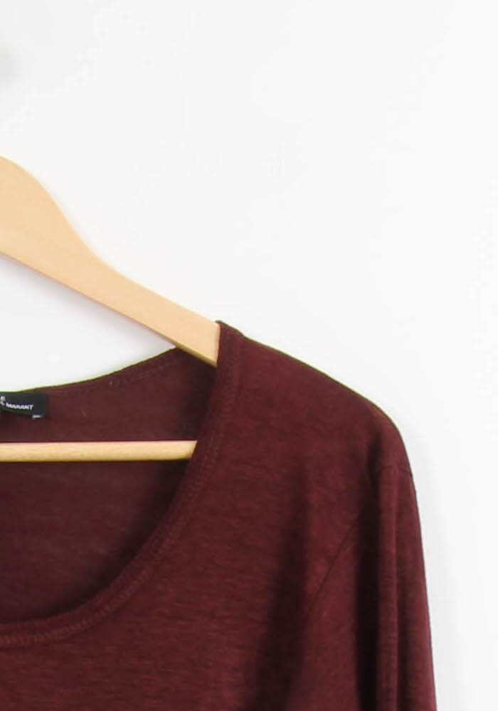 Robe Longue Bordeaux - Taille S/36