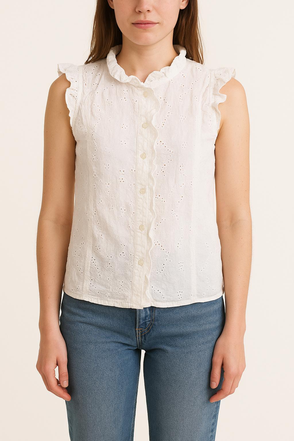Blouse Blanche - Taille XS/34