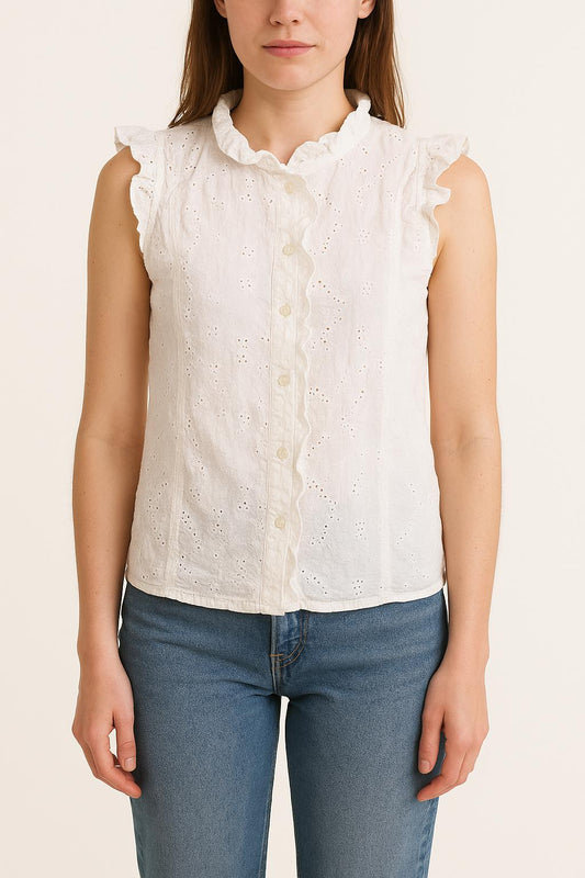 Blouse Blanche - Taille XS/34
