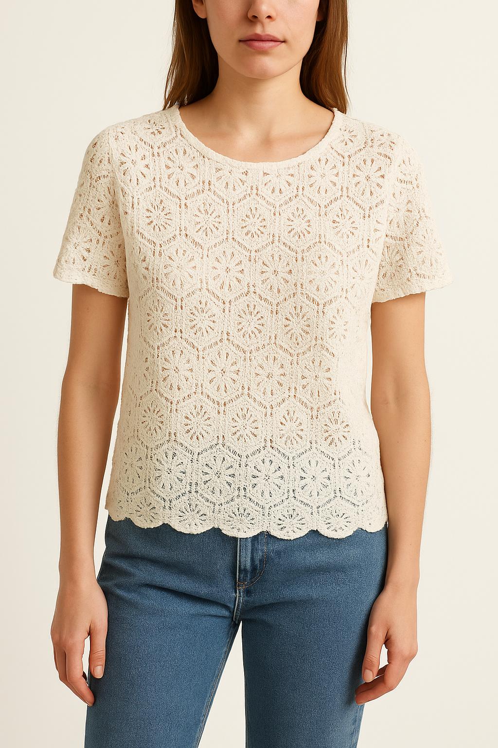 Top Blanc - Taille S/36