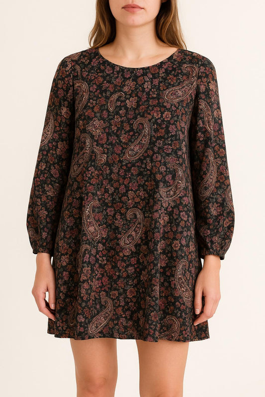 Robe Courte Multicolore - Taille S/36