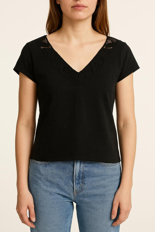 Top Noir - Taille XS/34