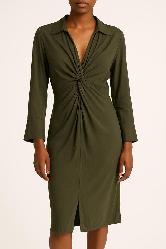 Robe Midi Verte - Taille M/38