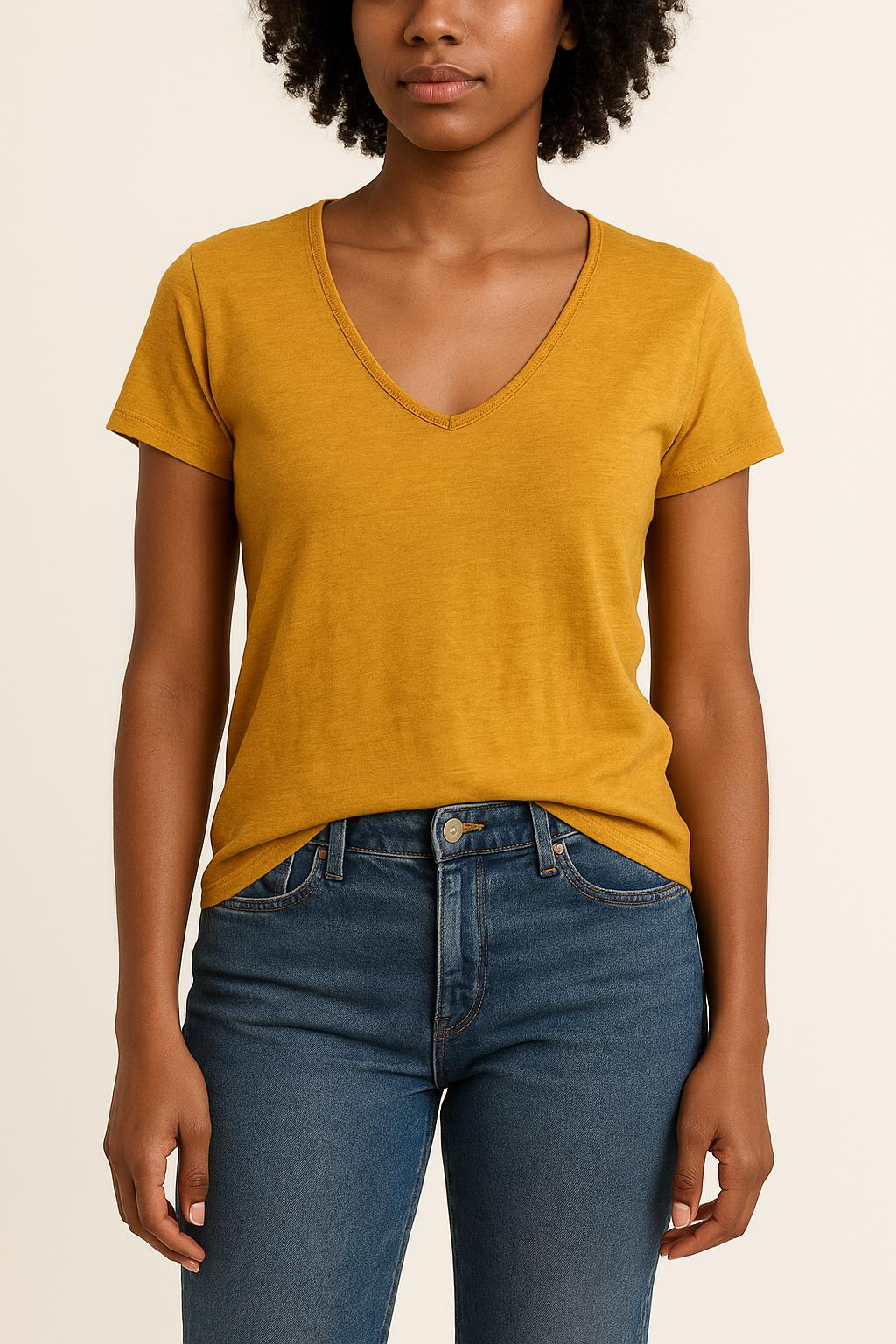 Tee-shirt Or - Taille M/38