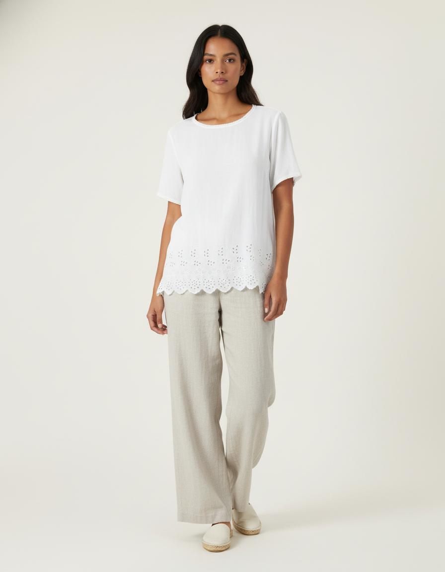 Blouse Blanche - Taille T.U.