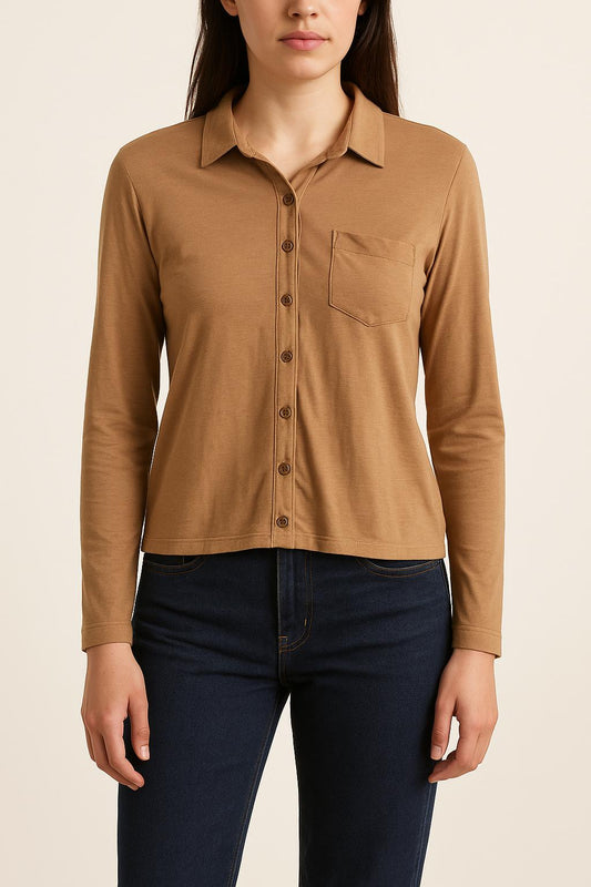 Chemise Marron - Taille S/36
