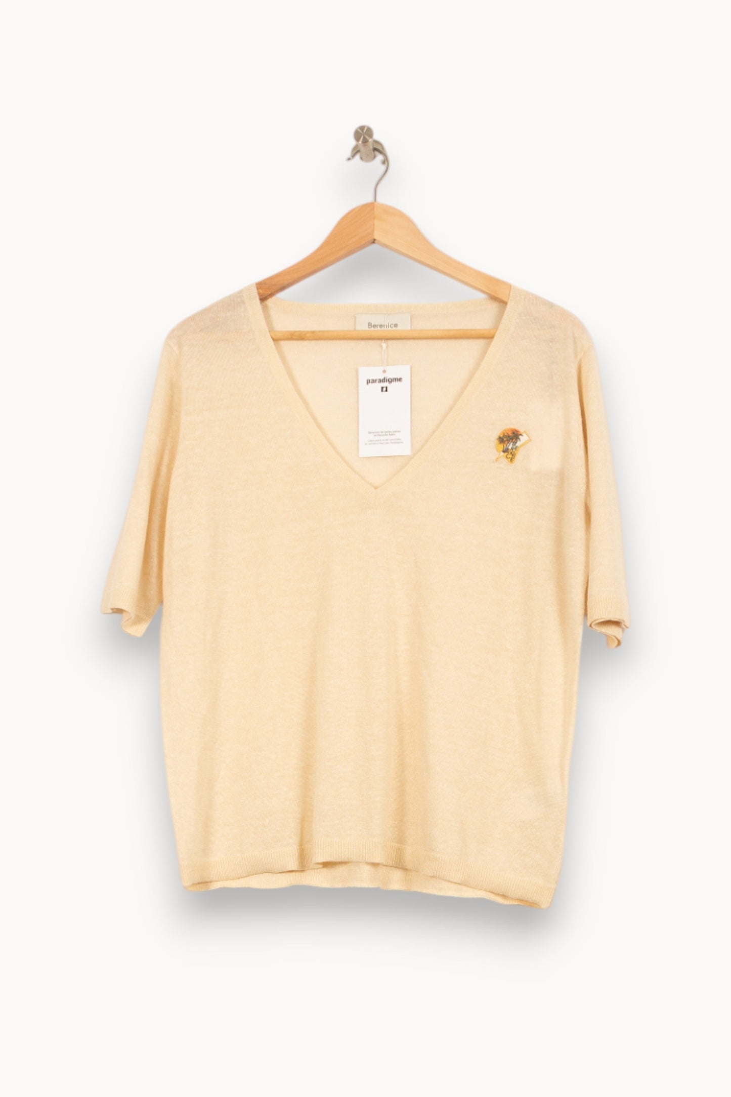 Tee-shirt Beige - Taille S/36