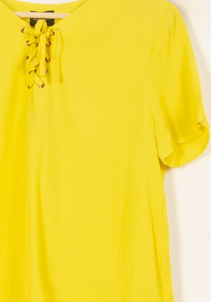 Blouse jaune - Taille S/36