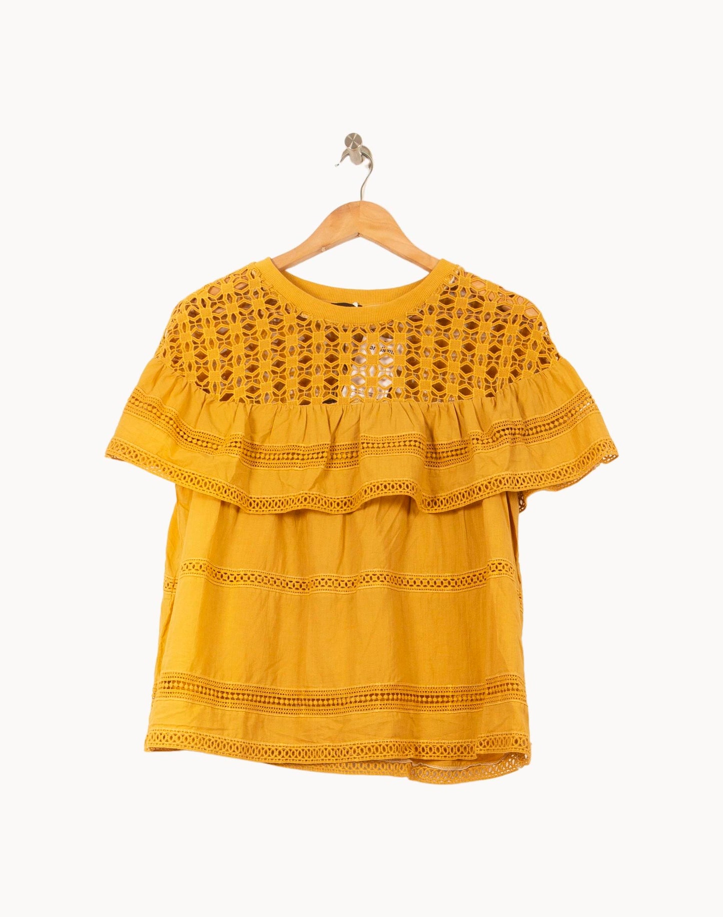 Blouse orange - Taille S/36