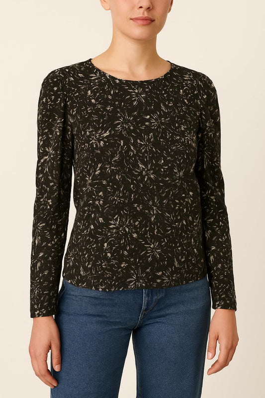Blouse Noire et Blanche - Taille M/38