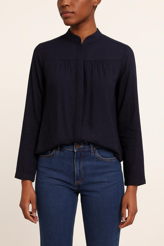 Blouse Bleue - Taille S/36