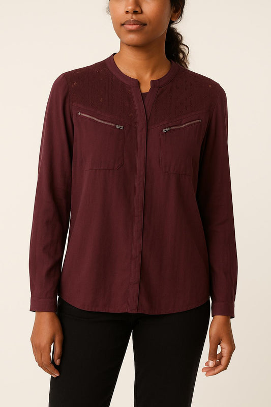 Blouse Violette - Taille S/36