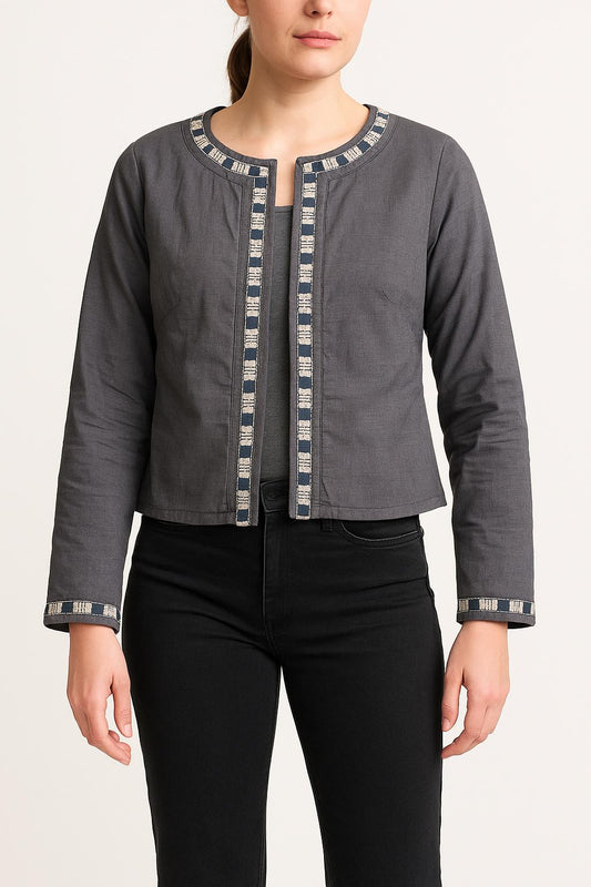 Veste Bleu et Blanc - Taille S/36