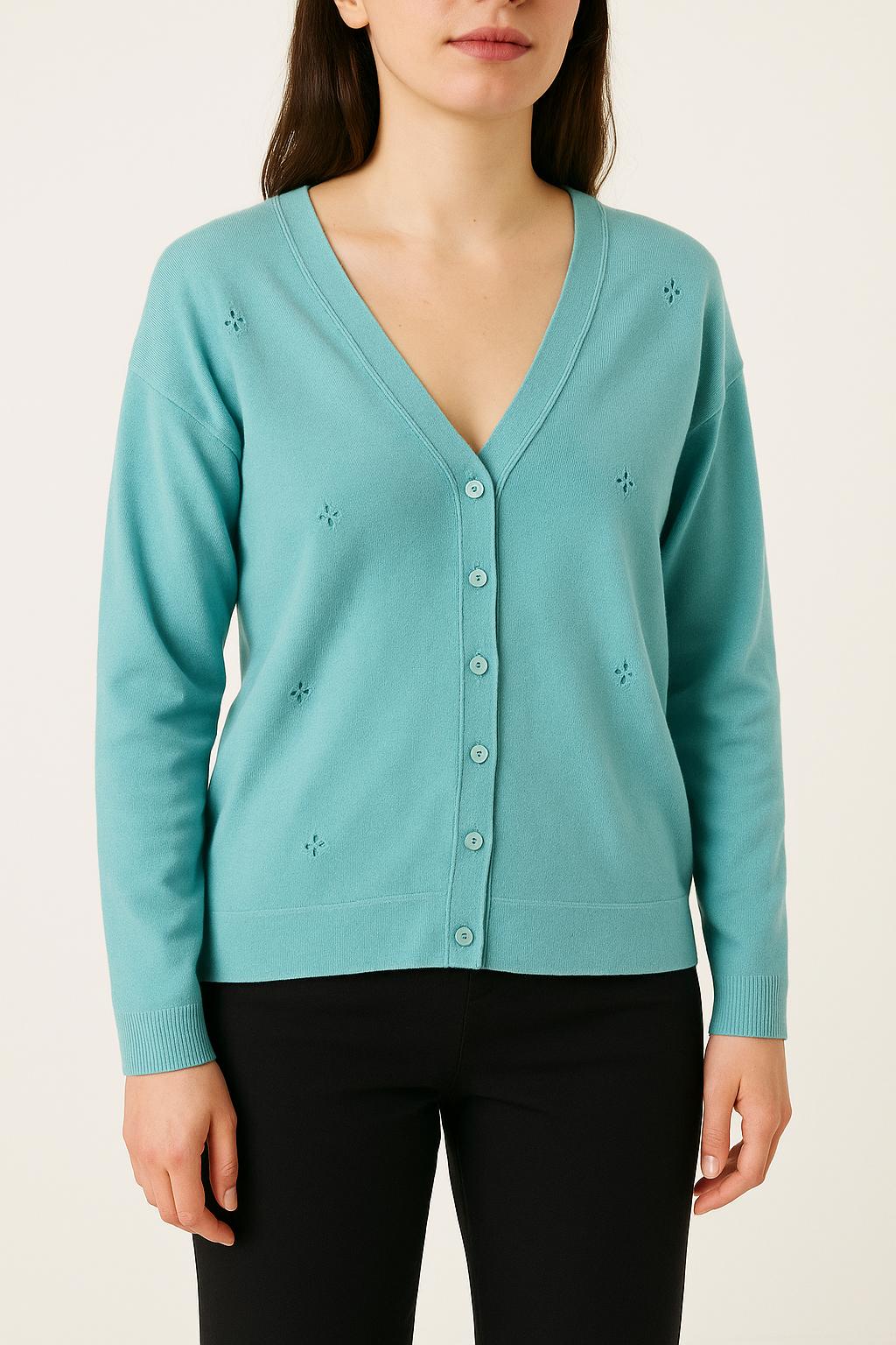 Cardigan Bleu - Taille S/36