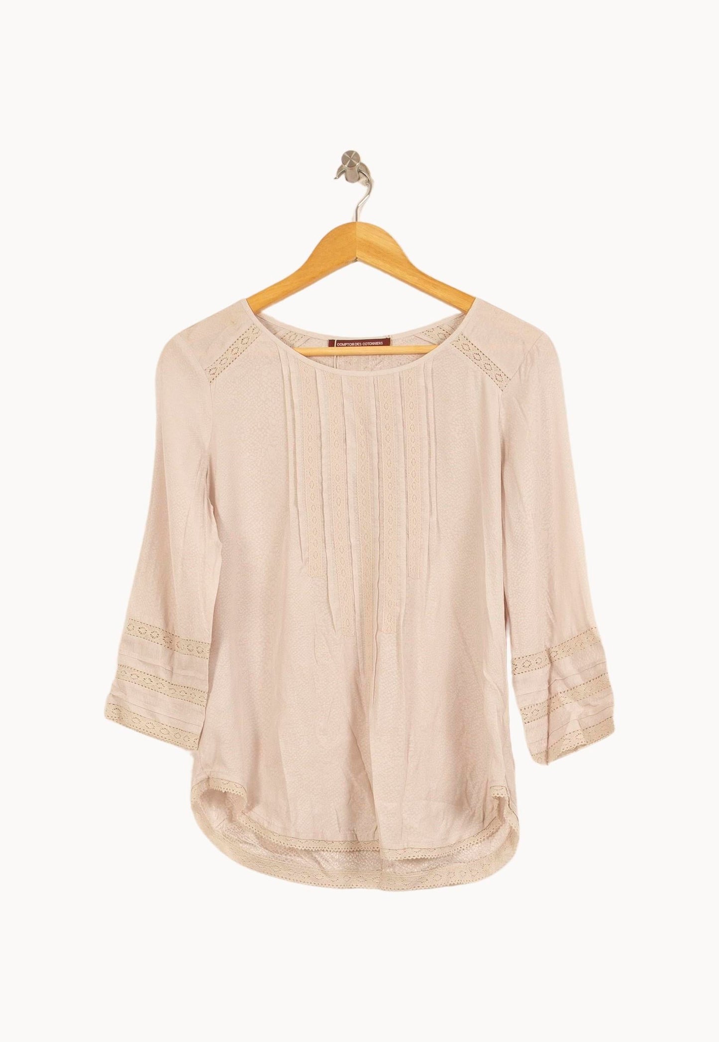 Blouse Beige - Taille M/38