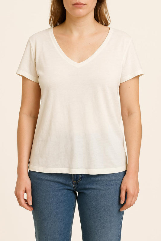 Tee-shirt Blanc - Taille XL/42