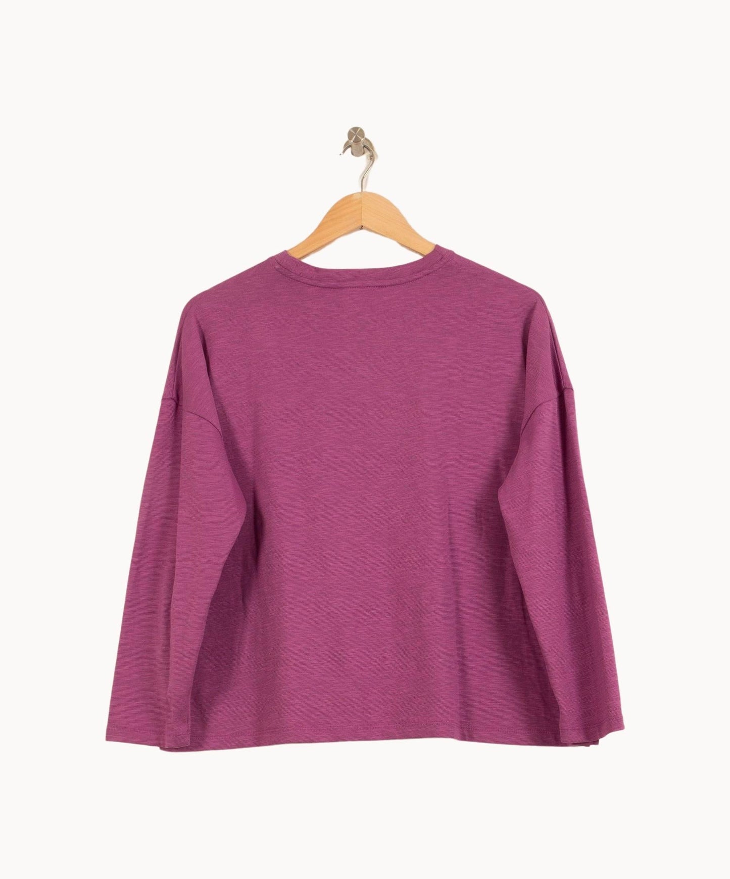 Tee-shirt à Manches Longues Violet - Taille L/40