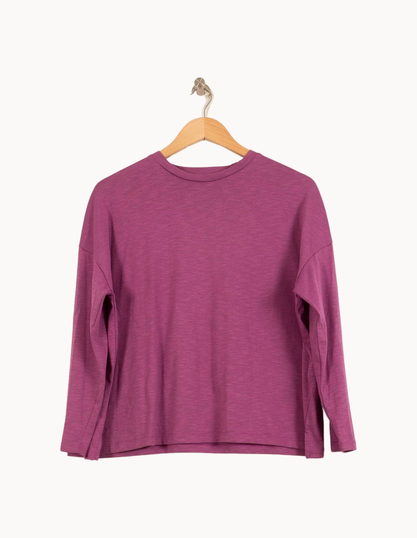 Tee-shirt à Manches Longues Violet - Taille L/40