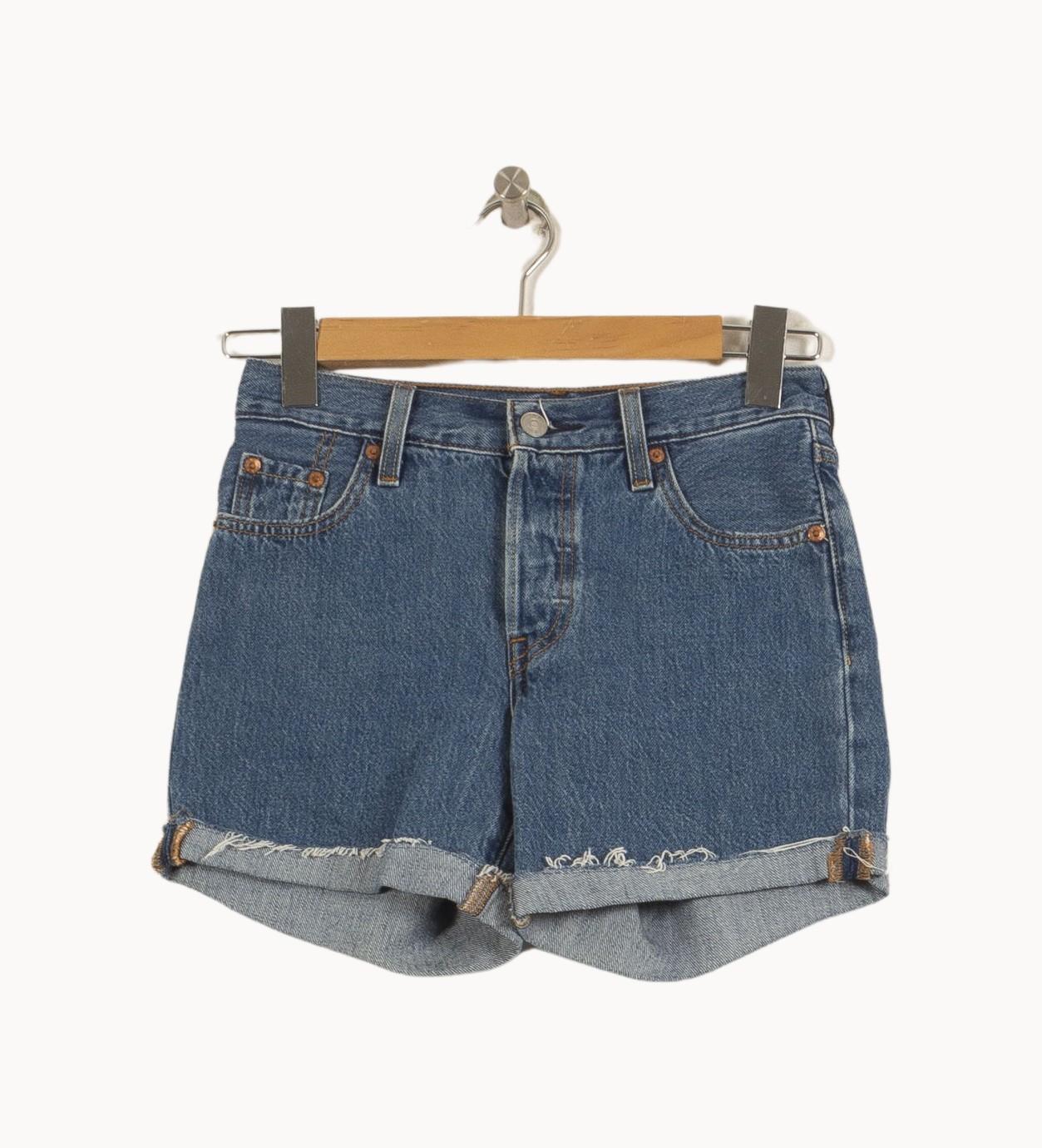 Short et Jean Bleu - Taille XXS/32