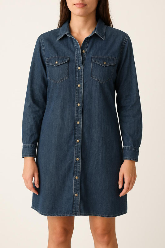 Gilet et jean Bleue - Taille L/40