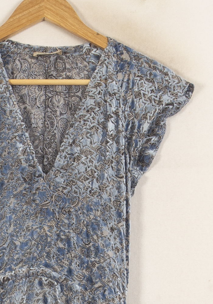 Robe Longue Bleue - Taille XS/34