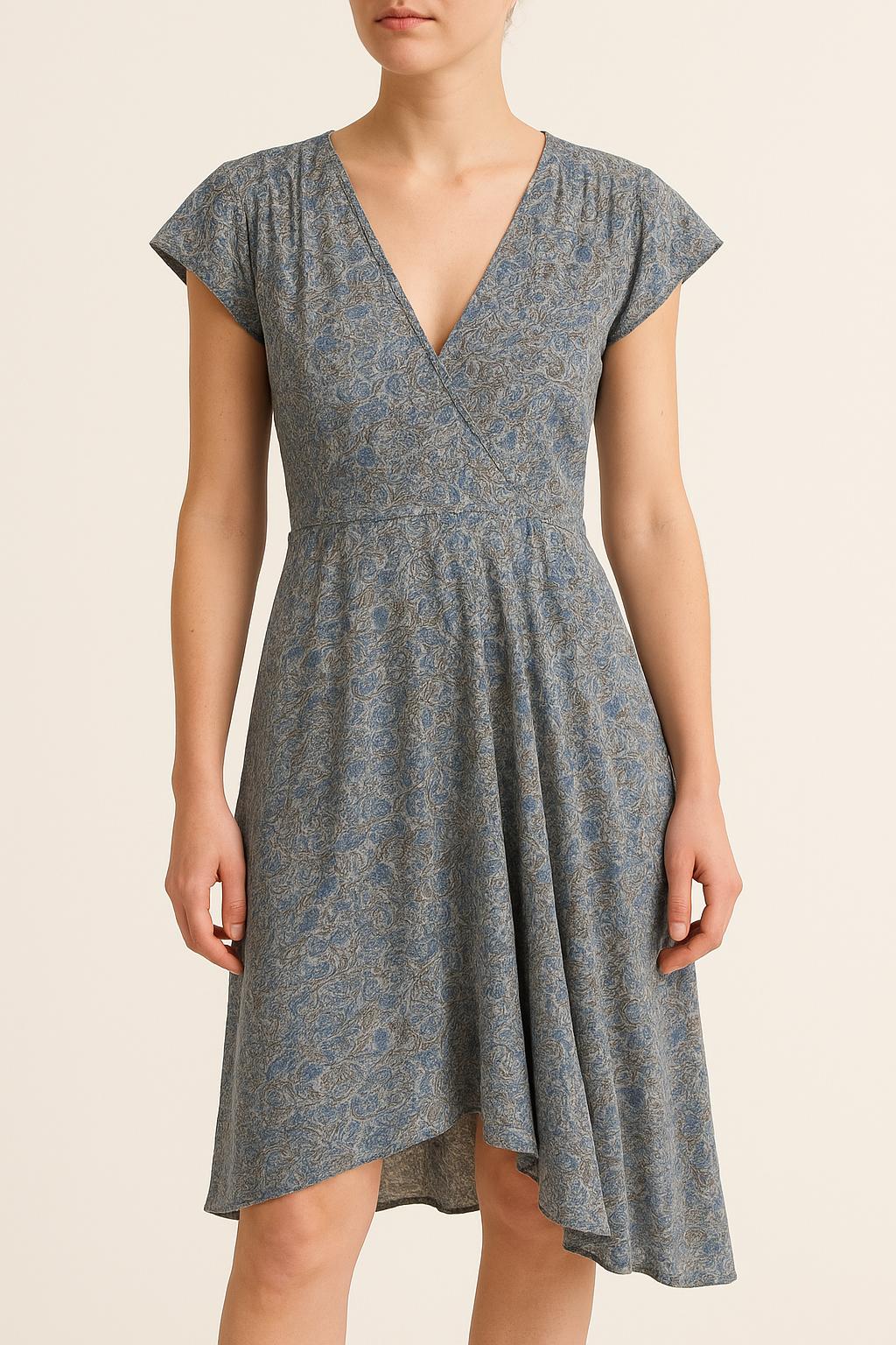 Robe Longue Bleue - Taille XS/34