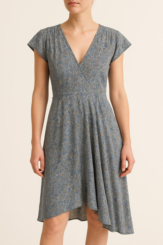 Robe Longue Bleue - Taille XS/34