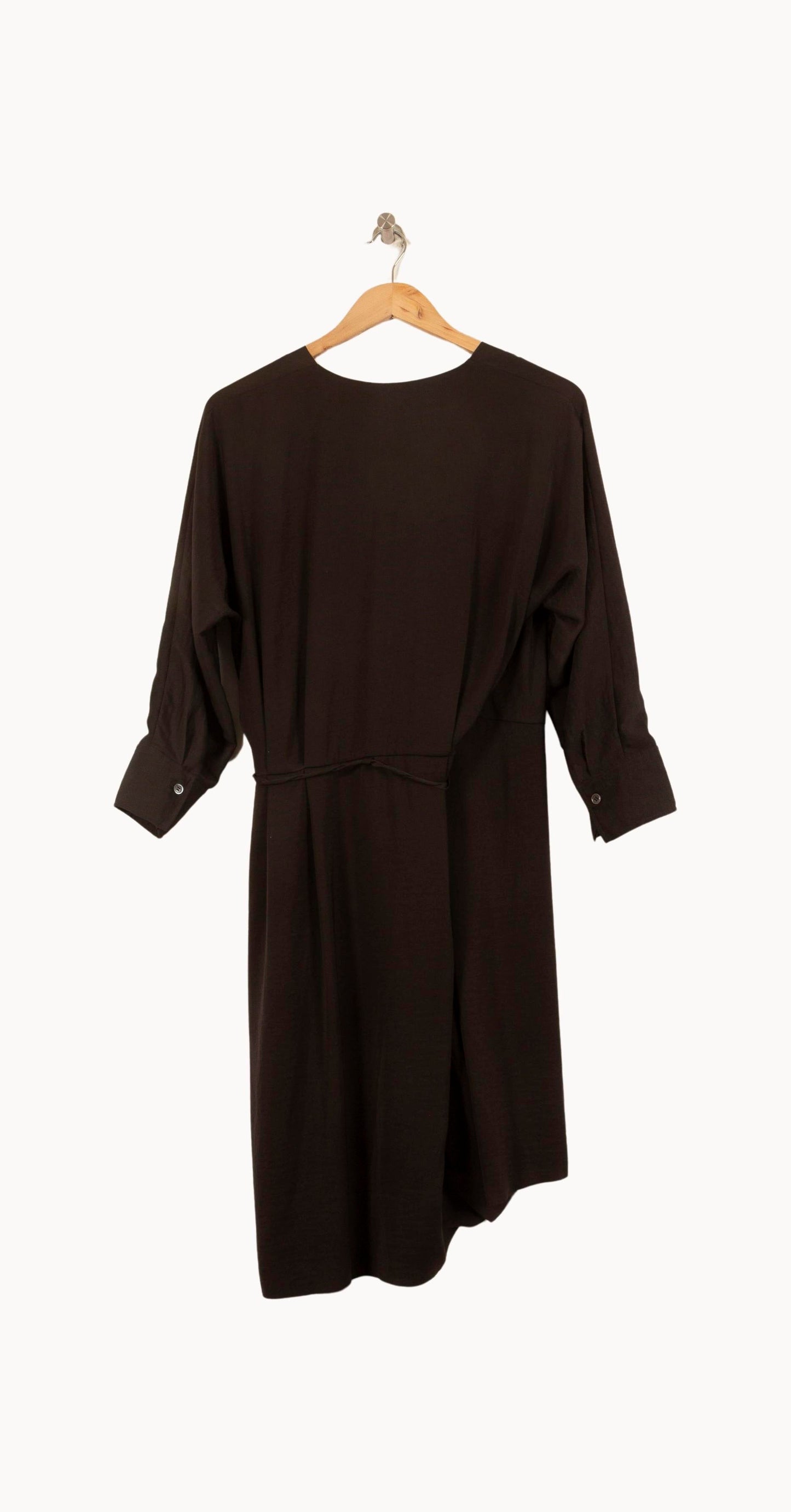 Robe Portefeuille Noire - Taille S/36