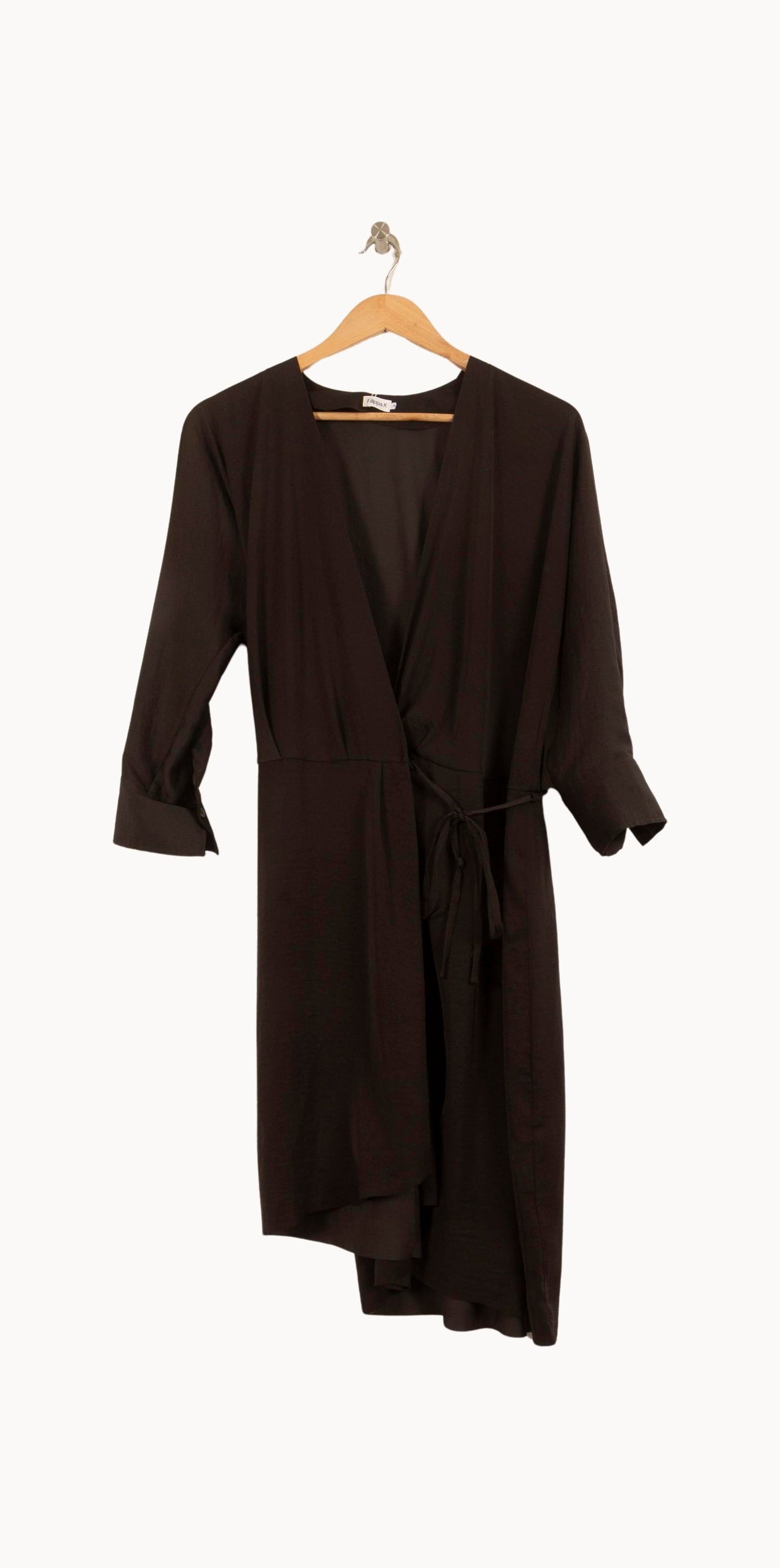 Robe Portefeuille Noire - Taille S/36