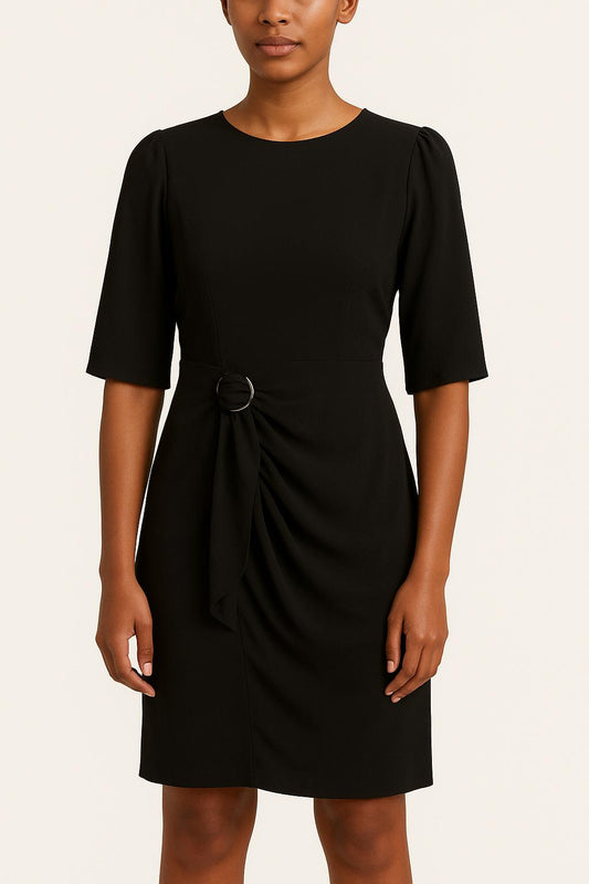 Robe Midi Noire - Taille S/36