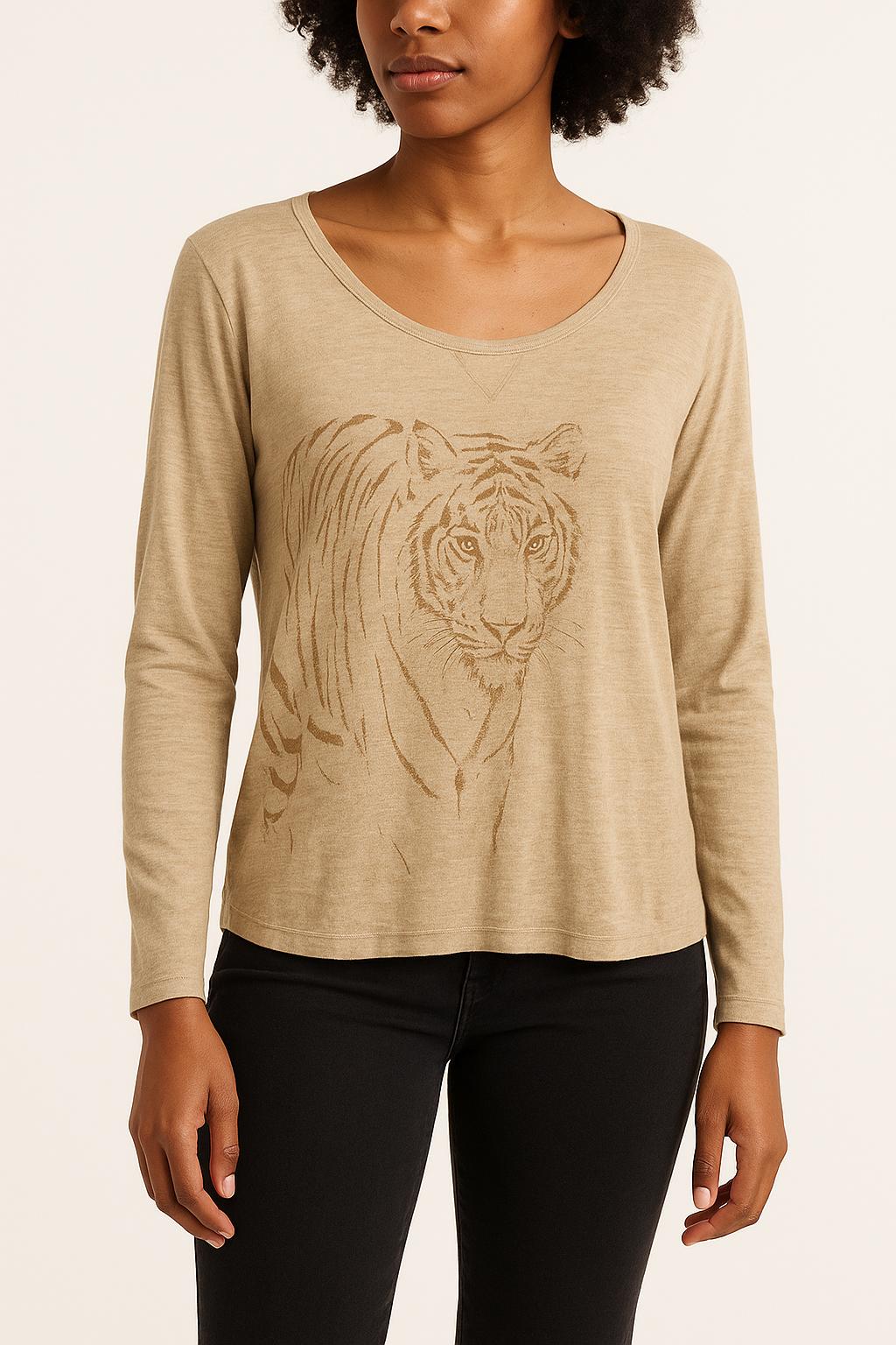 Sweat-shirt beige - Taille S/36