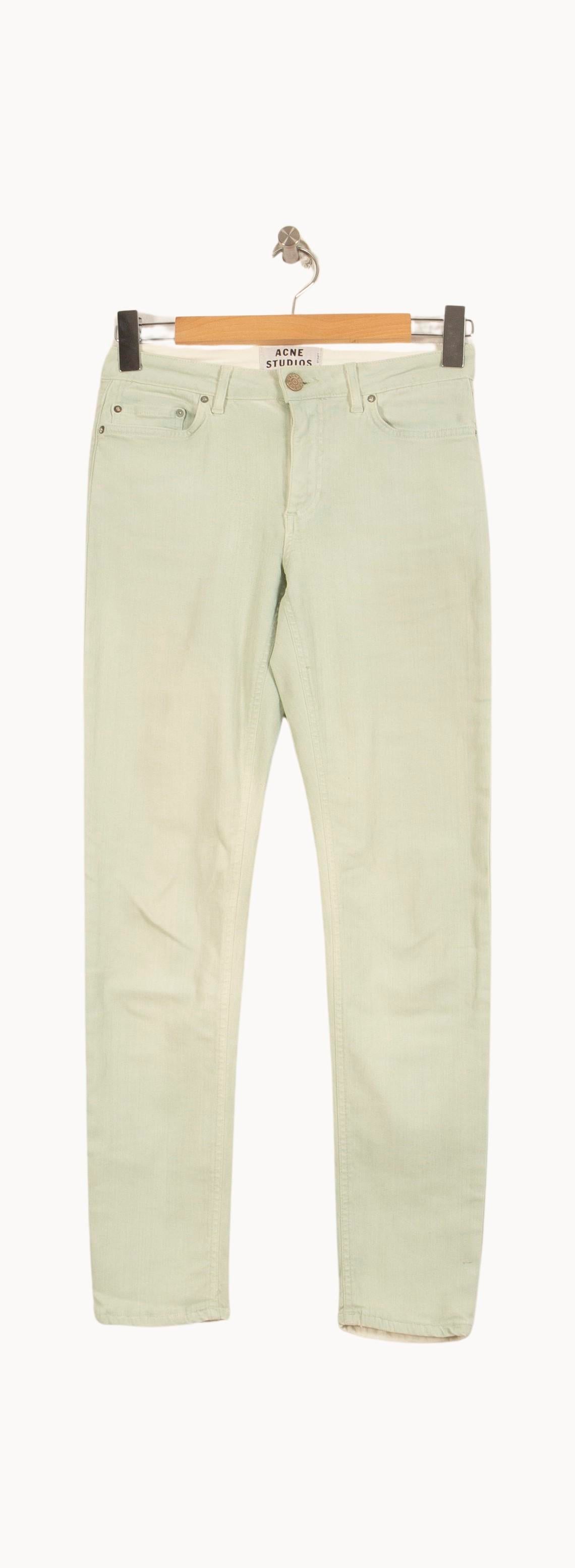 Jean Slim Blanc - Taille S/36